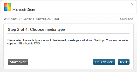 windows usb dvd download tool mac